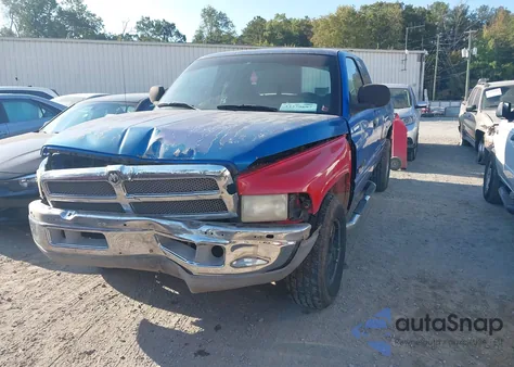 2001 Dodge Ram 1500 St из США, поврежденный, VIN 3B7HC13Y61M256174